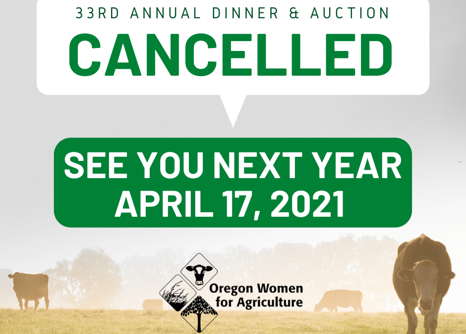 2020 Auction Cancelled